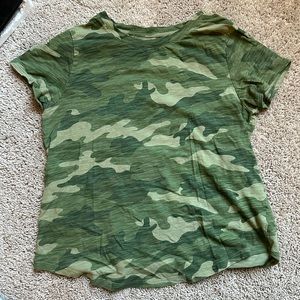 Camo lightweight t-shirt